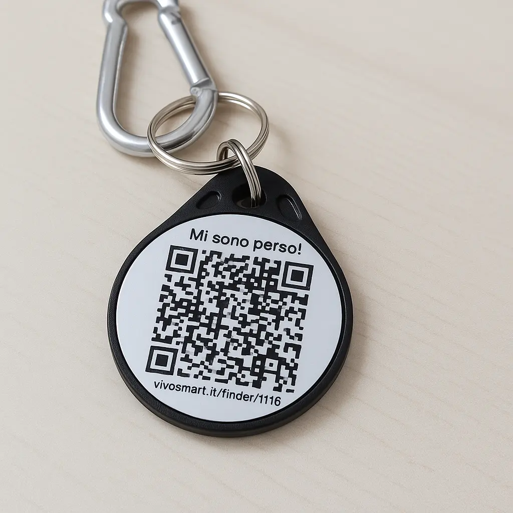 MiTrovi, foto reale retro con QR