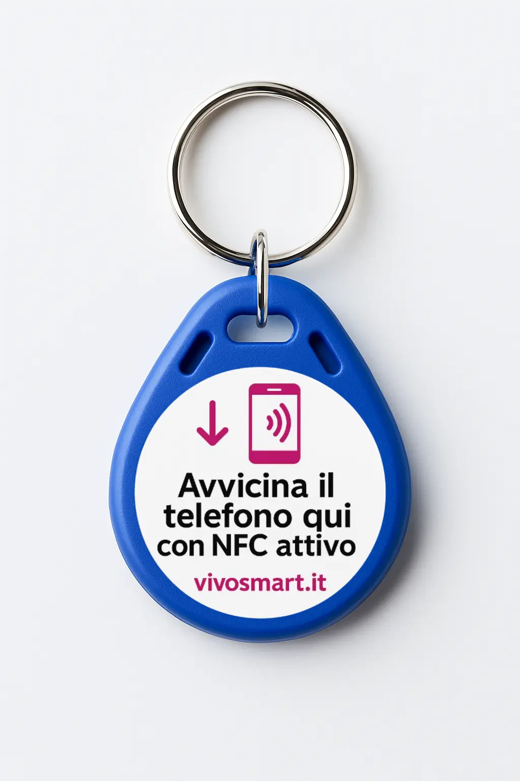 MiTrovi, vista frontale con NFC